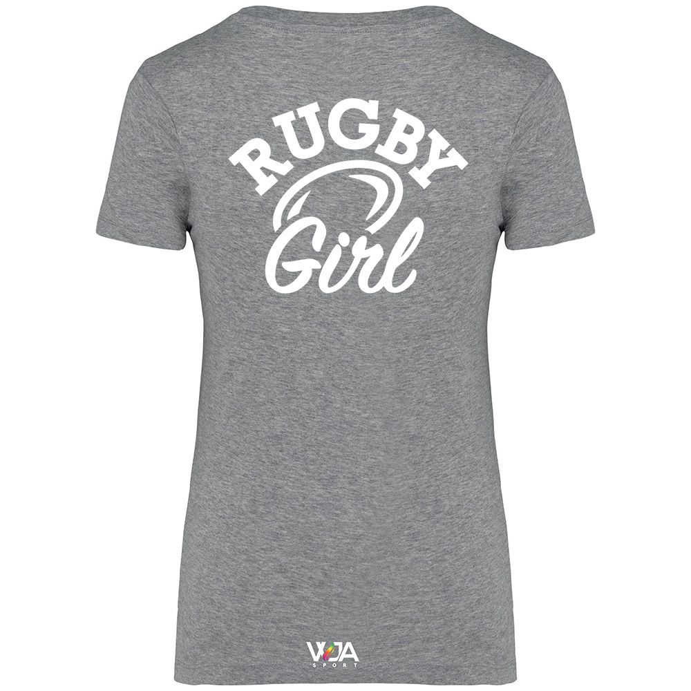 Tee-shirt Rugby Girl Dos 